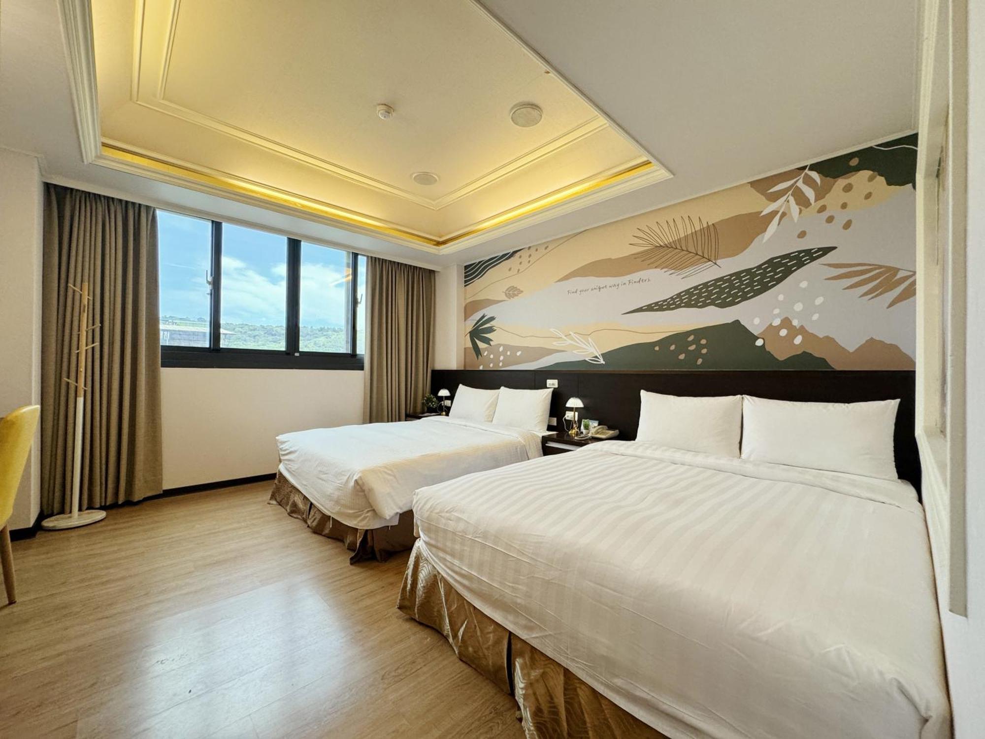 Finders Hotel Hualien Station Стая снимка